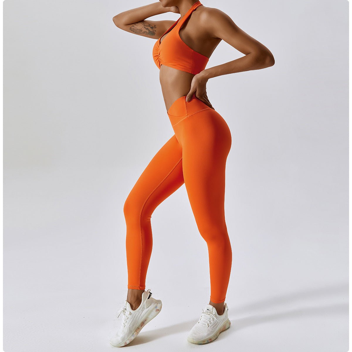 Midrise Sculpt Leggings Rockstar Peach